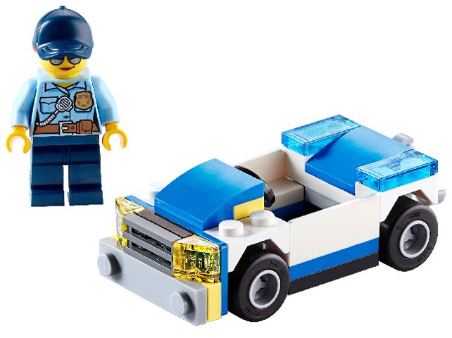 LEGO polícia