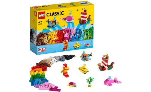 LEGO Classic 11018 Kreativní zábava v oceánu