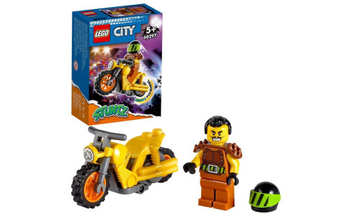 LEGO City 60297 Demoliční kaskadérská motorka