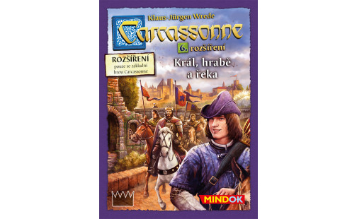 Mindok Carcassonne rozšíření 6 Král,hrabě a řeka