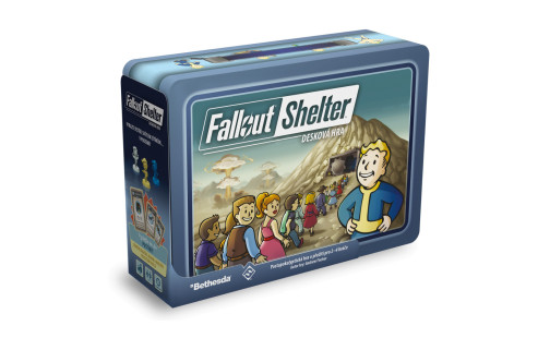 ADC Blackfire Fallout Shelter: desková hra