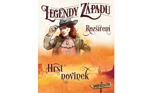 Mindok Legendy západu: Rozšíření 1 Hrst novinek