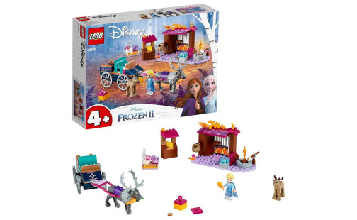 LEGO Disney 41166 Elsa a dobrodružstvo s povozom