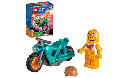 LEGO City 60310 Kaskadérská motorka kaskadéra Kuřete