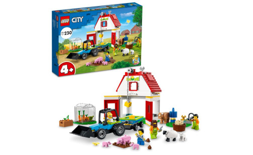 Lego City 60346 Stodola a zvířátka z farmy