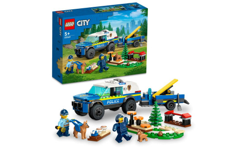 LEGO® City 60369 Mobilní cvičiště policejních psů