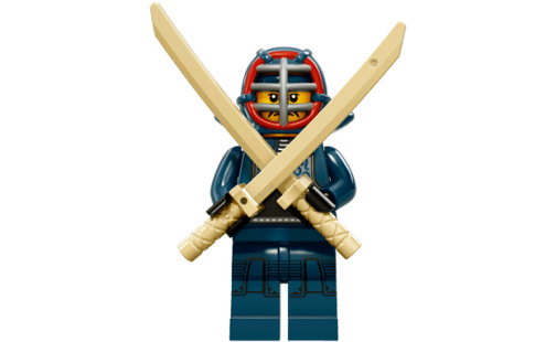 LEGO 71011 Minifigurky - 15. série - 12 - Bojovník Kendo