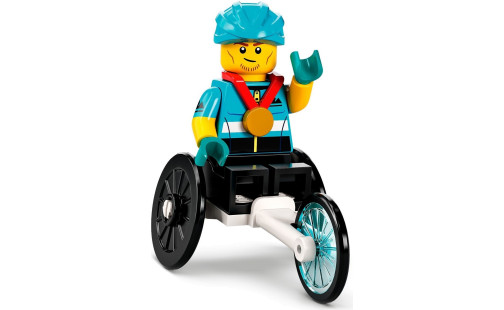 LEGO 71032 Minifigurky 22. série - 12 Wheelchair Racer