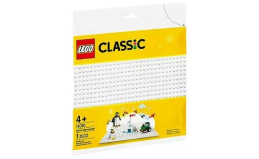 LEGO Classic 11010 Bílá podložka na stavění