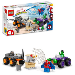 LEGO Super Heroes 10782 Hulk vs. Rhino – souboj džípů