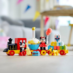 LEGO DUPLO 10941 Narozeninový vláček Mickeyho a Minnie