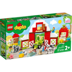 LEGO Duplo 10952 Stodola, traktor a zvířátka z farmy