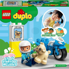 LEGO® DUPLO® 10967 Policejní motorka