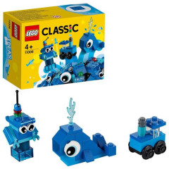 LEGO Classic 11006 Modré kreativní kostičky