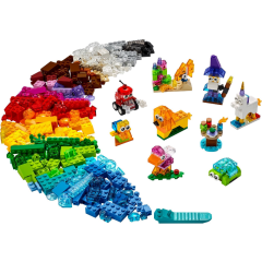 Lego Classic 11013 Průhledné kreativní kostky