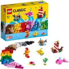 LEGO Classic 11018 Kreativní zábava v oceánu