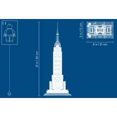 LEGO Architecture 21046 Empire State Building