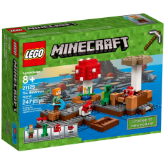 Lego Minecraft 21129 Ostrov hub - balení 