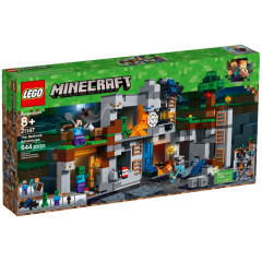 LEGO Minecraft 21147 Skalní dobrodružství  - celé balení