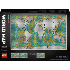 LEGO® Art 31203 Mapa světa