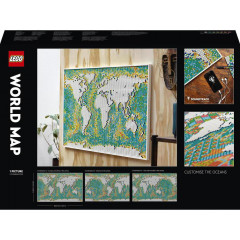 LEGO® Art 31203 Mapa světa