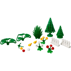 LEGO XTRA 40310 Doplňkové dílky – Rostliny - detail