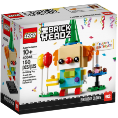 LEGO BrickHeadz 40348 Narozeninový klaun - balení 