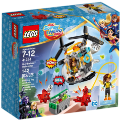 Lego SUPER HEROES GIRLS 41234 Bumblebee a helikoptéra - balení 