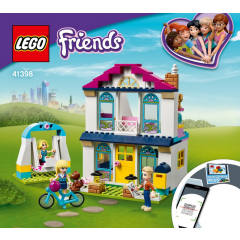 LEGO Friends 41398 Stephanie a její dům