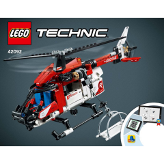 LEGO Technic 42092 Záchranářský vrtulník