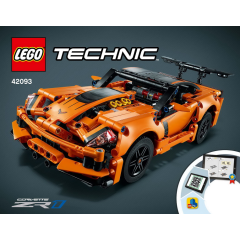 Lego Technic 42093 Chevrolet Corvette ZR1