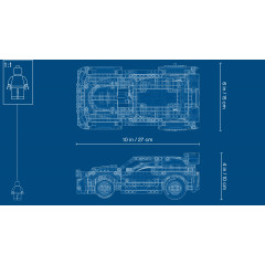 LEGO Technic 42109 RC Top Gear závodní auto