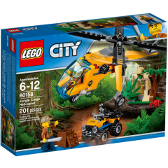 Lego City 60158 Nákladní helikoptéra do džungle - balení