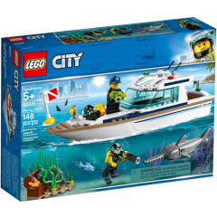 Lego City 60221 Potápěčská jachta - balení 
