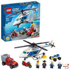 LEGO CITY 60243 Pronásledování s policejní helikoptérou