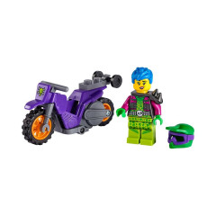 LEGO City 60296 Kaskadérská wheelie motorka