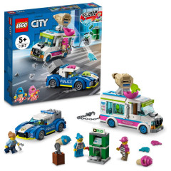 LEGO City 60314 Policejní honička se zmrzlinářským vozem