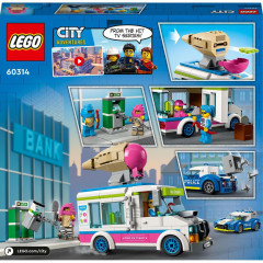 LEGO City 60314 Policejní honička se zmrzlinářským vozem