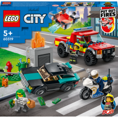 LEGO City 60319 Hasiči a policejní honička