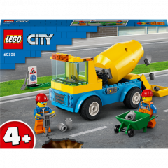 LEGO City 60325 Náklaďák s míchačkou na beton