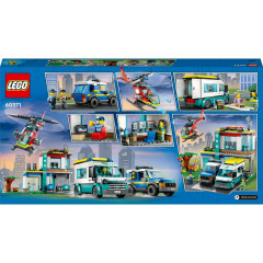 LEGO® City 60371 Zásahová centrála