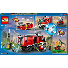 LEGO® City 60374 Velitelský vůz hasičů