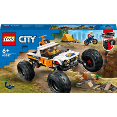 LEGO® City 60387 Dobrodružství s teréňákem 4x4