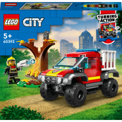 LEGO® City 60393 Hasičský tereňák 4x4