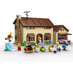 LEGO 71006 The Simpsons™ House obsah balení