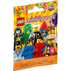 Lego 71021 Minifigurky 18. série - 3 - Kostým Modrá kostka