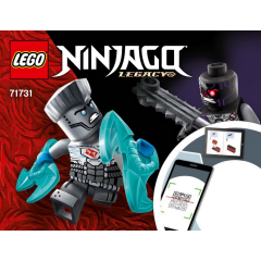 LEGO Ninjago 71731 Epický souboj Zane vs. Nindroid