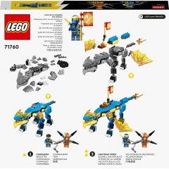 LEGO NINJAGO 71760 Jayův bouřlivý drak