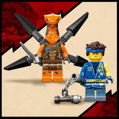 LEGO NINJAGO 71760 Jayův bouřlivý drak