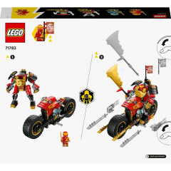 	 LEGO® NINJAGO® 71783 Kaiova robomotorka EVO